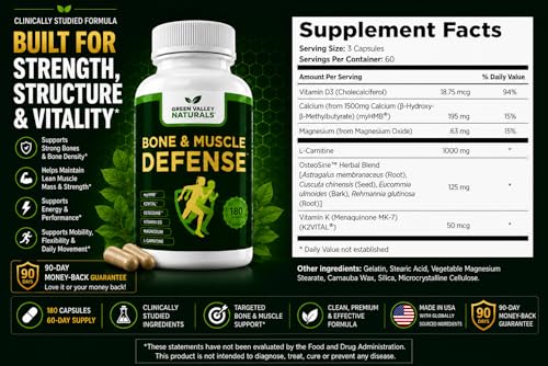 Green Valley Naturals Bone & Muscle Defense