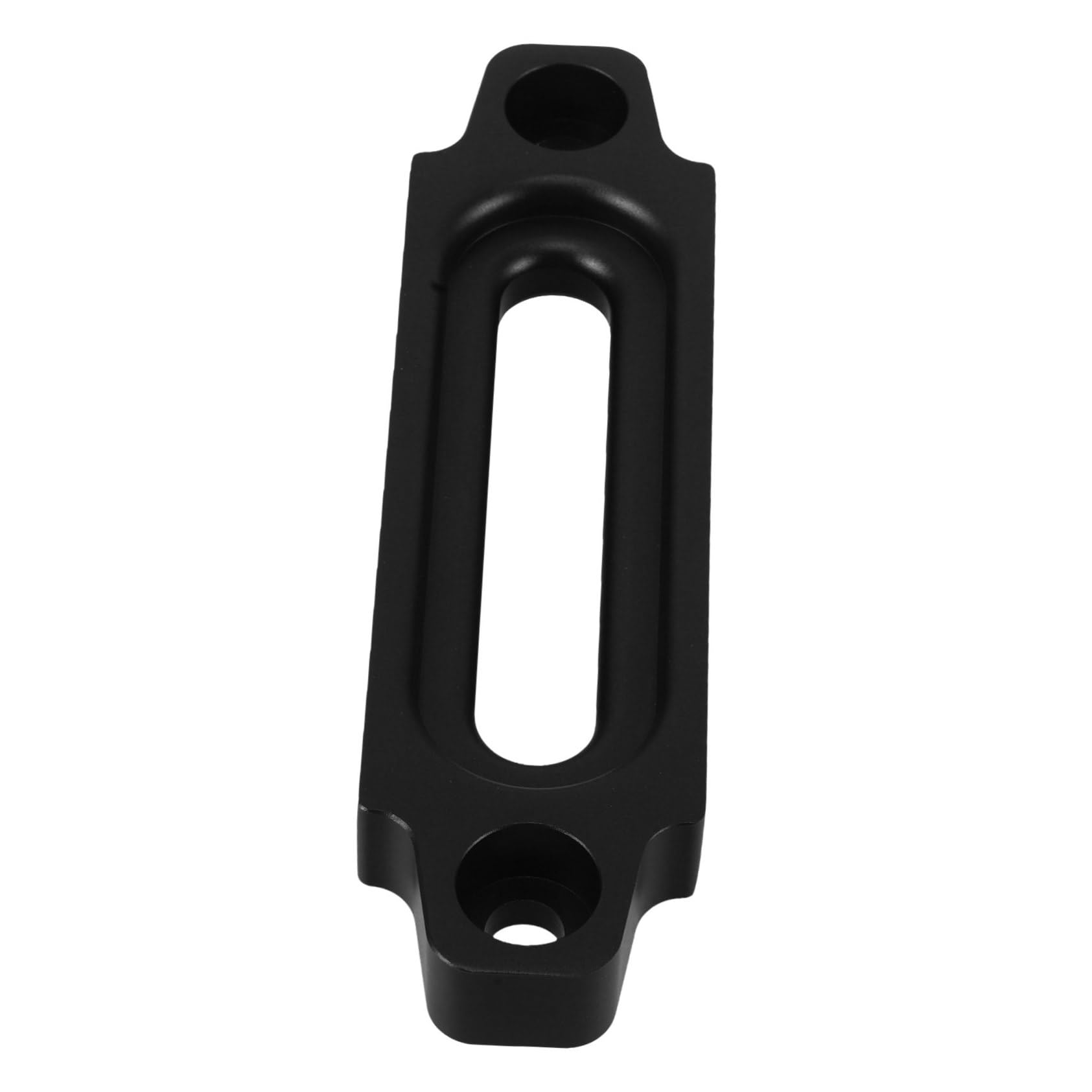 OSOLADY Synthetic Winch Rope Fairlead Aluminum Mounting Plate for Off-Road Vehicle Winch