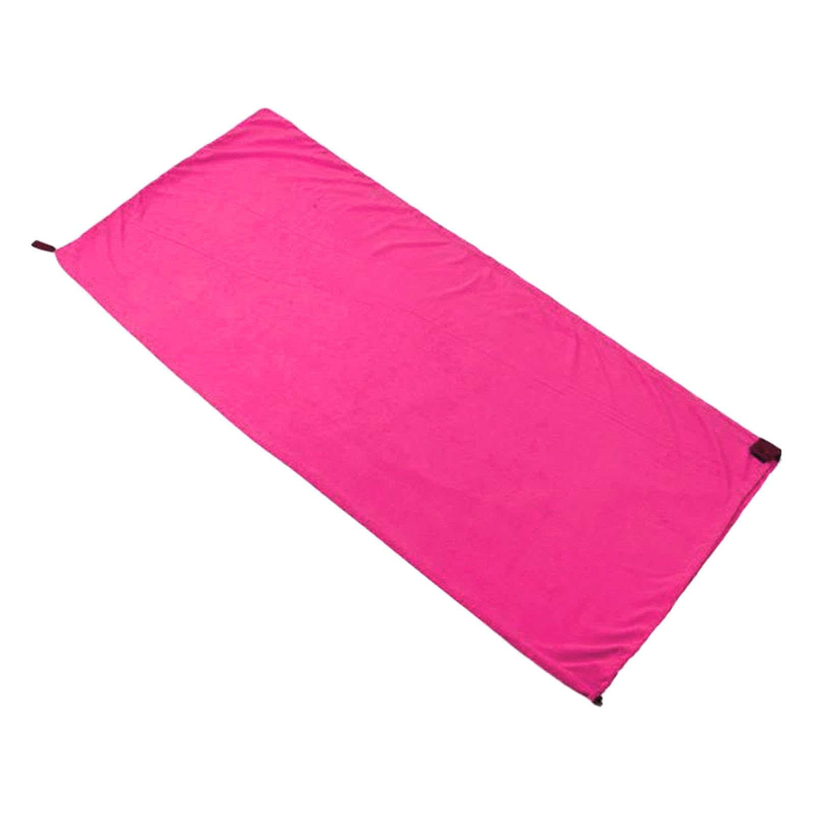 Fleece Sleeping Bag Liner Thermal with Zipper Multifunction Warm Sleeping Bag Blanket Liner for Trekking Traveling Adults