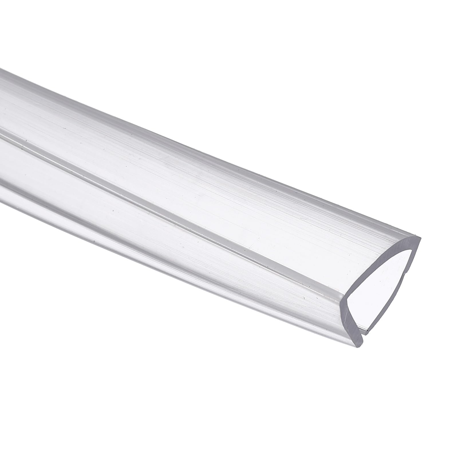 sourcing map Clear Edge Trim, 9.8Ft Silicone U Channel Edge Protector, Edges Guards Fits 19/32"-5/8" for Car Doors Sheet Metal Parts (13/16" W x 9/16" H) โ image 1