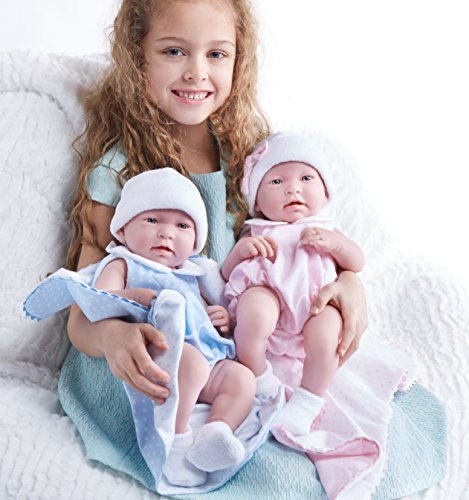 JC Toys La Newborn - Realistische 17 "anatomisch korrekte" REAL GIRL "Babypuppe – Bild 4