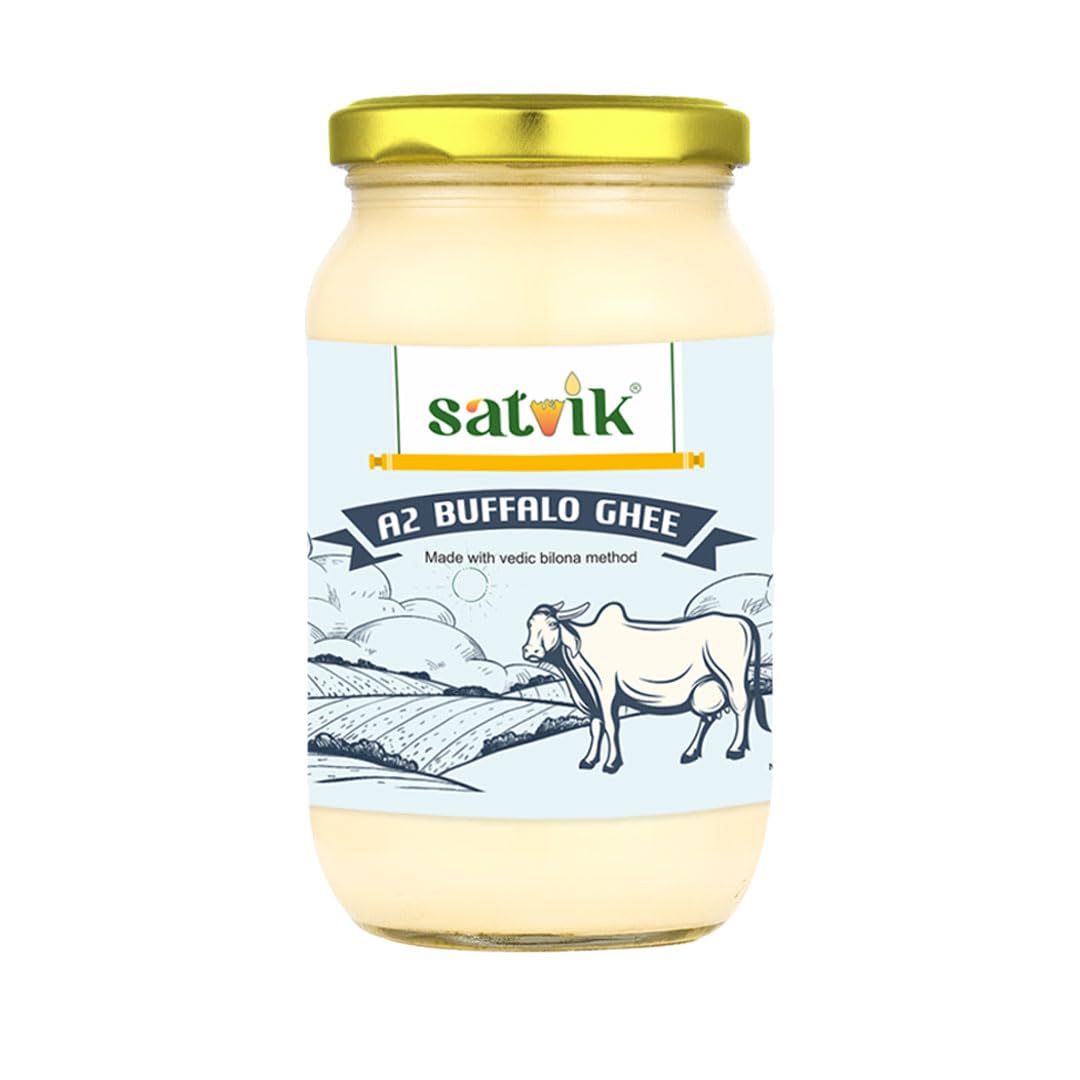 See full amazon price history chart for Satvik Pure Ghee Vedic Bilona Method Purified Buffalo Ghee 1 Litre Churned from A2 Milk | Bilona Ghee | Pure Desi Ghee 1 Litre Satvik Pure Ghee Vedic Bilona Method Purified Buffalo Ghee 1 Litre Churned from A2 Milk | Bilona Ghee | Pure Desi Ghee 1 Litre (B0CKHGT2NV) Amazon Price History, Amazon Price Tracker