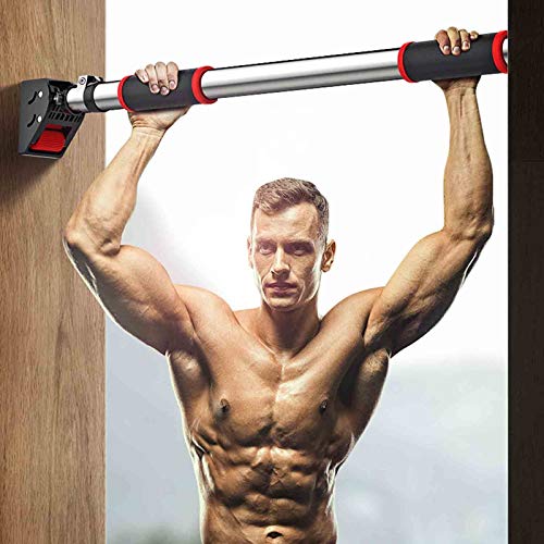 GYHOME Rétractable Barre De Traction, Couloir Porte Murale Pull-up Pole, Installation Gratuite Trou, 72-96cm, Sécurité Charge 250 Kg – Image 3