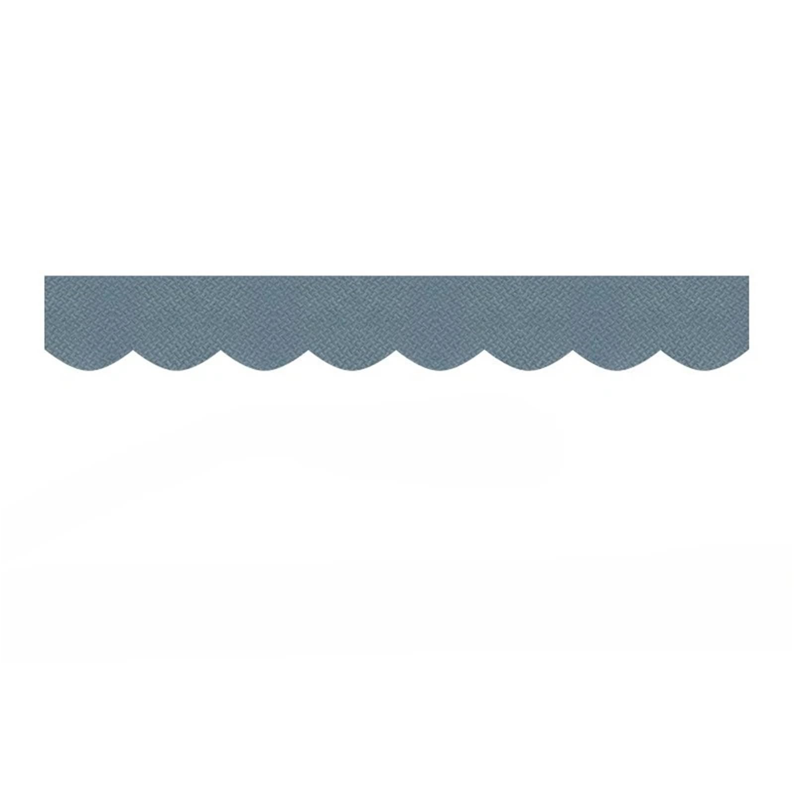 Cantonnière À Franges Rideau de cantonnière Romaine en Chenille, fenêtre Auto-adhésive, Bricolage, Bande de Tissu décorative, ombrage supérieur(Color-03,0.28x2m)