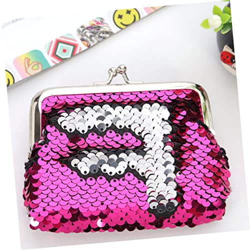 NOLITOY 3pcs Fashion Mermaid Sequins Purse Mini Stylish Change for Sparkling Coin Pouches present for Family and Friends4