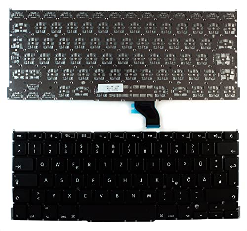 Touches bloquées sur MacBook Pro A1502 : Clavier noir de rechange version allemande