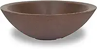 Vaso Bacia Grande Polieitleno Decorativo Planta Rosa do Deserto Cactos Suculentas N4 (Marrom)