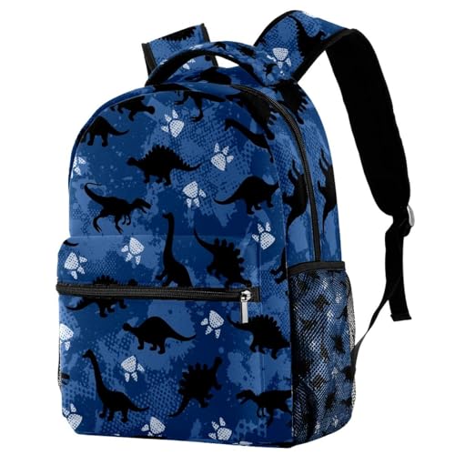 Sac de voyage décontracté dinosaure pour sorties ados et week-end multicolore
