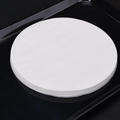 Miniatura 6 de Verdental 100 hojas de papel pergamino para hornear, redondas, antiadherentes, precortados, círculos de pergamino para moldes de tartas, tortillas,