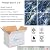 AquaTiles Porcelain Mosaic Tile Marble Persian Blue Swimming Pool Tile Shower Bathroom Waterline Walls 6" x 6" (5 SQ FT)