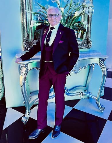 Formal Suits for Men Wedding Slim Fit 3 Piece Dress Business Elegant Party Jacket Vest & Pants JXZ0064