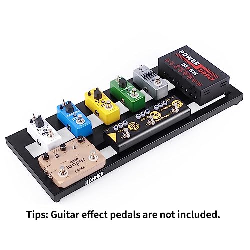 Donner DB-2 Guitar Pedal Board, Aluminum, 20 x 8 x 1.2 in, Bag - image 5