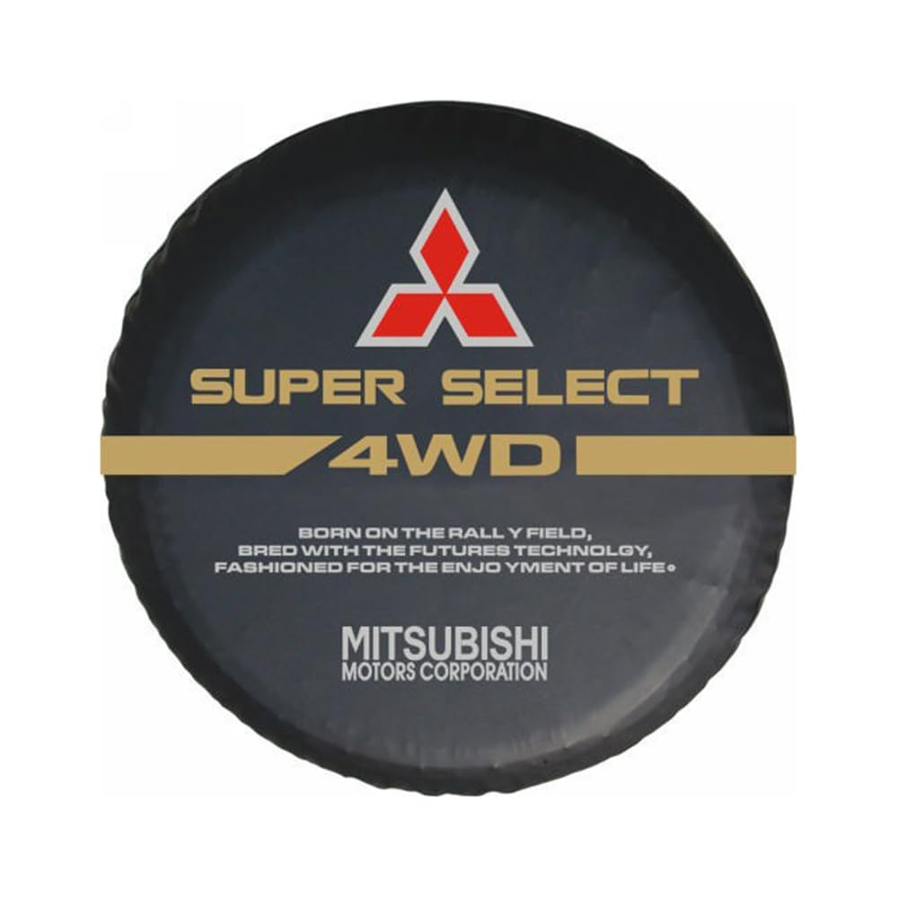 Cubierta de Rueda de neumático de Repuesto, para Mitsubishi ASX Pajero Sport Outlander Grandis Bolsa de Almacenamiento de Prueba de Polvo Protector Impermeable,15in