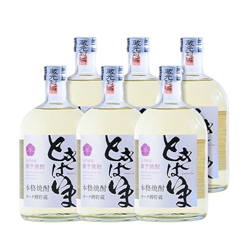京丹波産紫芋焼酎「ときはいまオーク樽貯蔵」720ml×6本セット≪お酒 酒 国産 アルコール 焼酎 常温 ギフト 晩酌 詰合せ≫