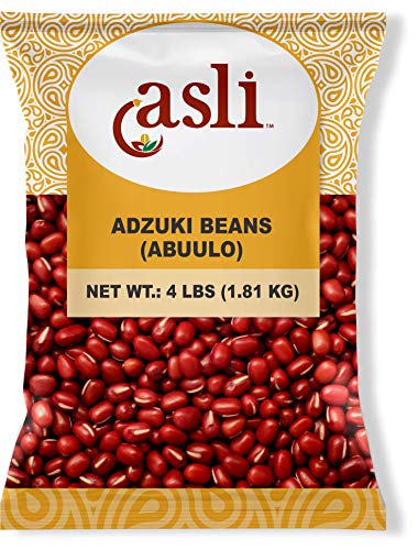 Asli Adzuki Beans - 4 Pounds | Rich Source of Fiber and Protein