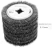SIGNI Stainless Steel Wire Drawing Wheel for Wood and Metal Surface polishing Grinding Rust Removal