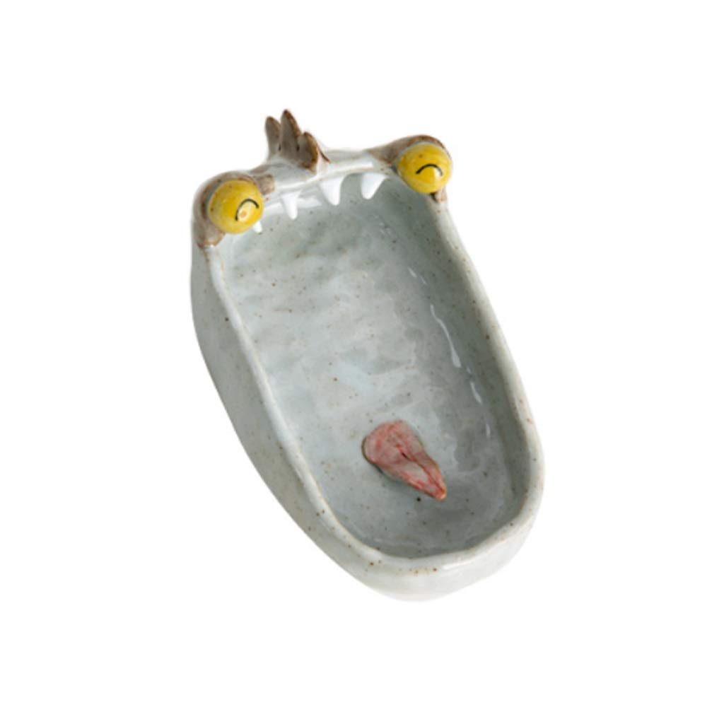 ashtray， Ashtrays For Cigarettes Fancy Ceramic Windproof Large Ashtray Indoor/Outdoor Ash Tray For Home Office(B)