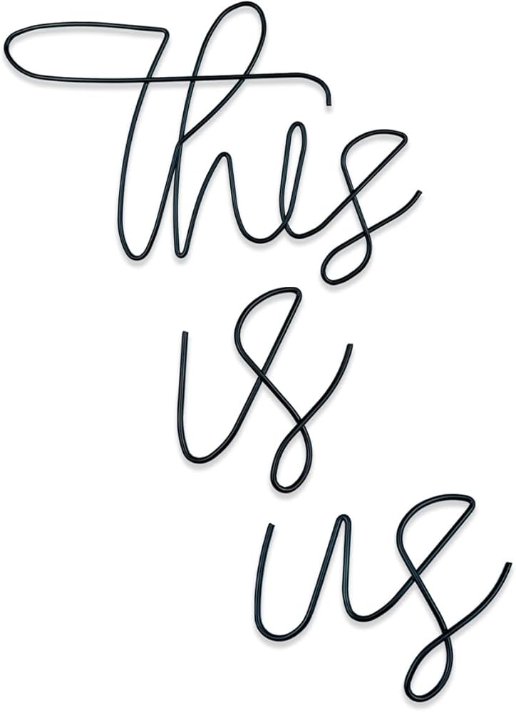 This is for USサイン Amazon.com: KRSHEMDE This Is Us Sign - This Is Us Wall Decor