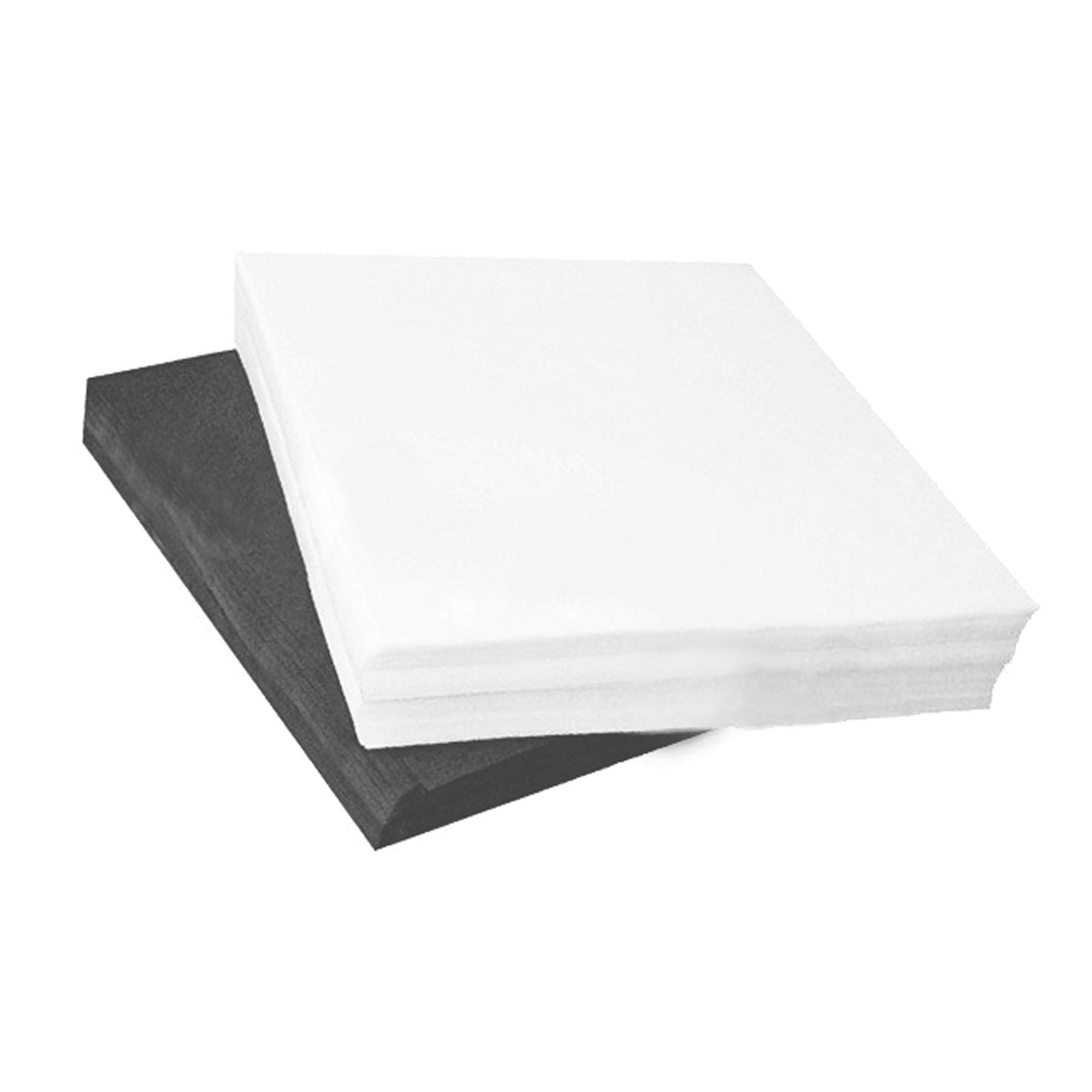 Ecotex® Screen Printing Test Pellons (White - 15" x 15" - 25 Pack) Disposable Test Screen Sheets for Screen Printing Pallet, Test Pellon Squares for Screen Printing Ink - Screen Printing Supplies