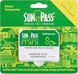 Sun Pass Pro Universal Toll Transponder – Prepaid Electronic Pass for Florida & 21 Additional States (MINI)