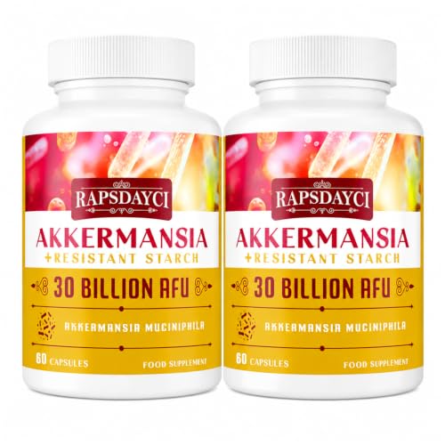 30 mil millones de AFU Akkermansia Muciniphila probiótico, una Akkermansia viva para Mujeres & Hombres, Suplementos para la salud Digestiva y Intestinal