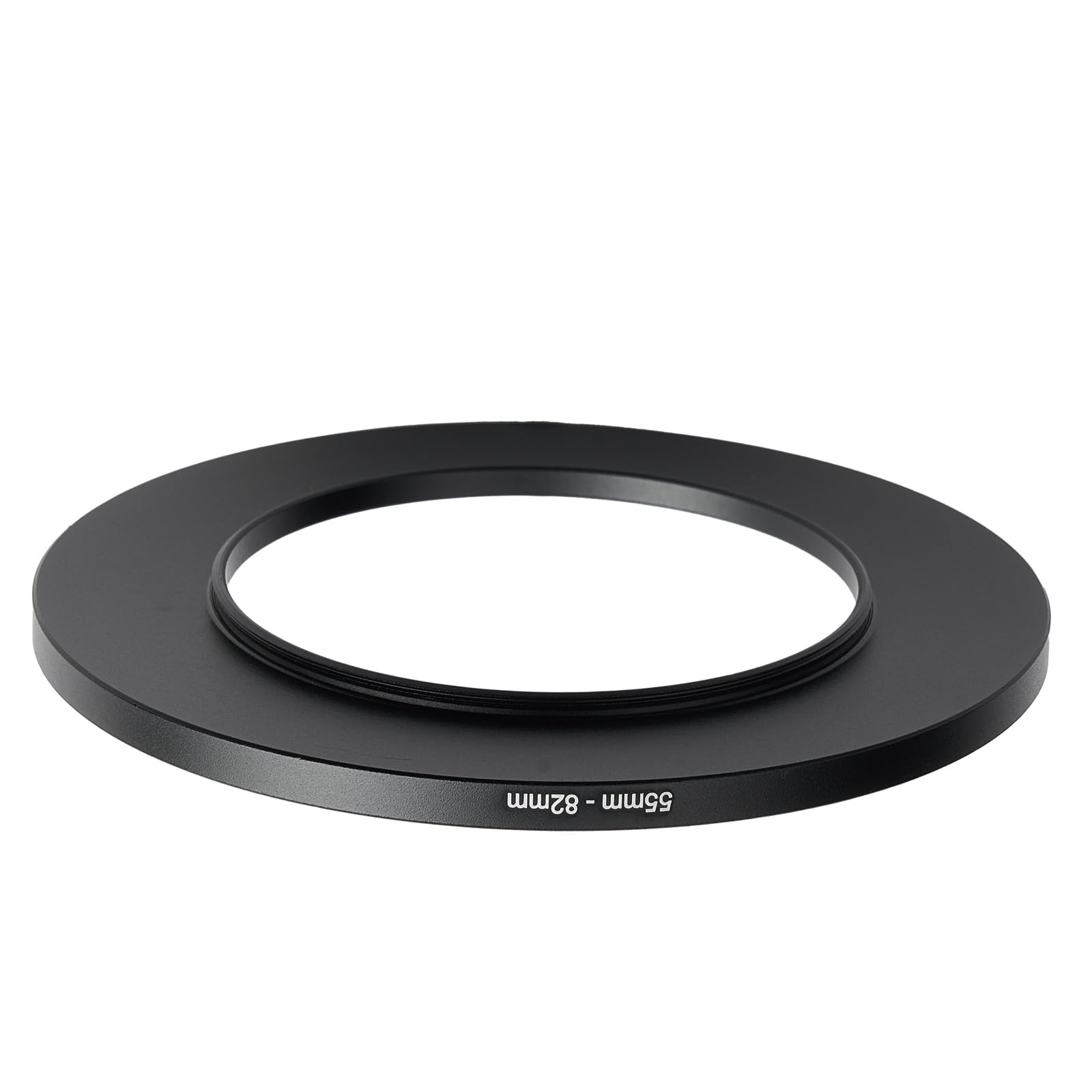 55mm to 82mm Step-up Adapter Rings Filter Adapter Black Metal Step Down Filter Ring Adapter Compatible with All Brand UV CPL ND Camera Lens Filter Stepping Rings (55mm-82mm)