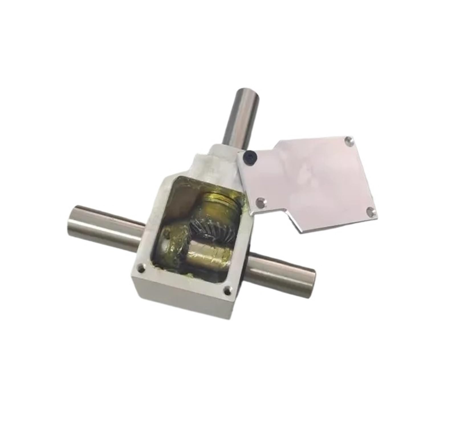 Renvoi d'angle 90 degrés pour double arbre de sortie 12mm de robot - 6