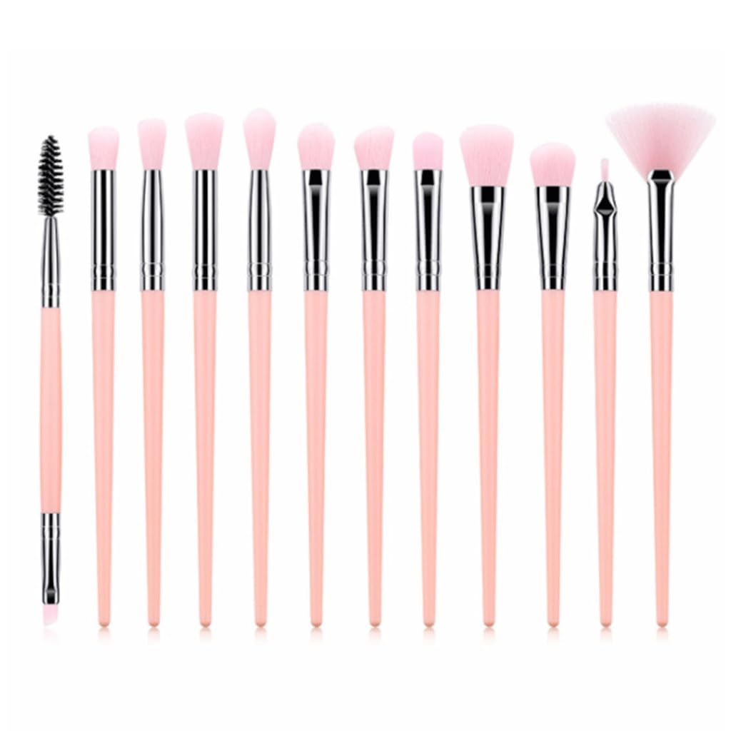 12 pennelli for ombretto, for trucco, set di for tintura for sopracciglia, strumenti for il degli occhi