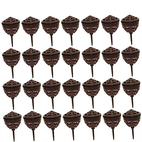 Engrais de bonsaï, panier d'engrais de bonsaï Panier de couverture à outils de jardin en plastique réutilisable pour plantes succulentes de plantes à fleurs 100pcs