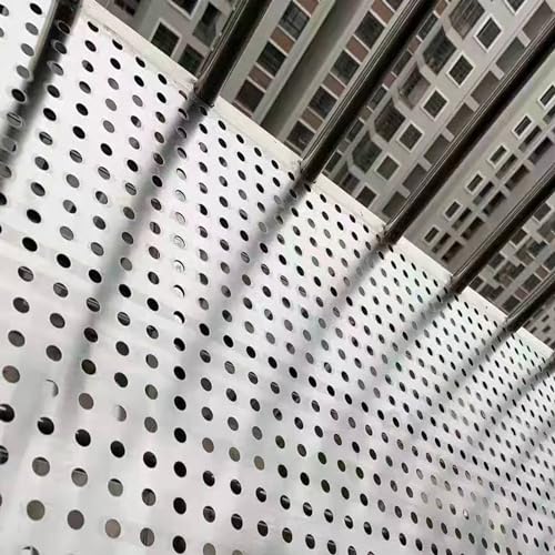 Perforiertes Metallblech aus 304 Edelstahl – langlebige Balustraden-Einfüllplatten für Balkongeländer, Terrasse, Außenzaun und dekorative Anwendungen