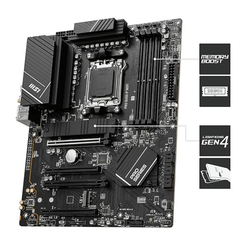 MSI AMD MAG B650M MORTAR WIFI AM5 DDR5 Micro ATX Gaming Motherboard - Image 3