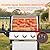 3-Burner Propane Gas Grill with 30,000 BTU Output - Double-layer Stainless Steel Grill Lid, Cast Iron Cooking Grids, Easy-Clean Grease Management & Even Heat Distribution for Perfect BBQs