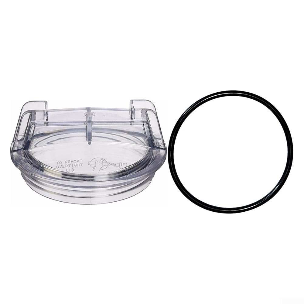 Couvercle de rechange pour Pentair C3139P1 pour siphon de pompe de piscine en verre avec construction en plastique