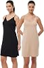 Womens 2-Piece Thin Strap Two-Way Dress Lining Lace Modal Petticoat 2M1047