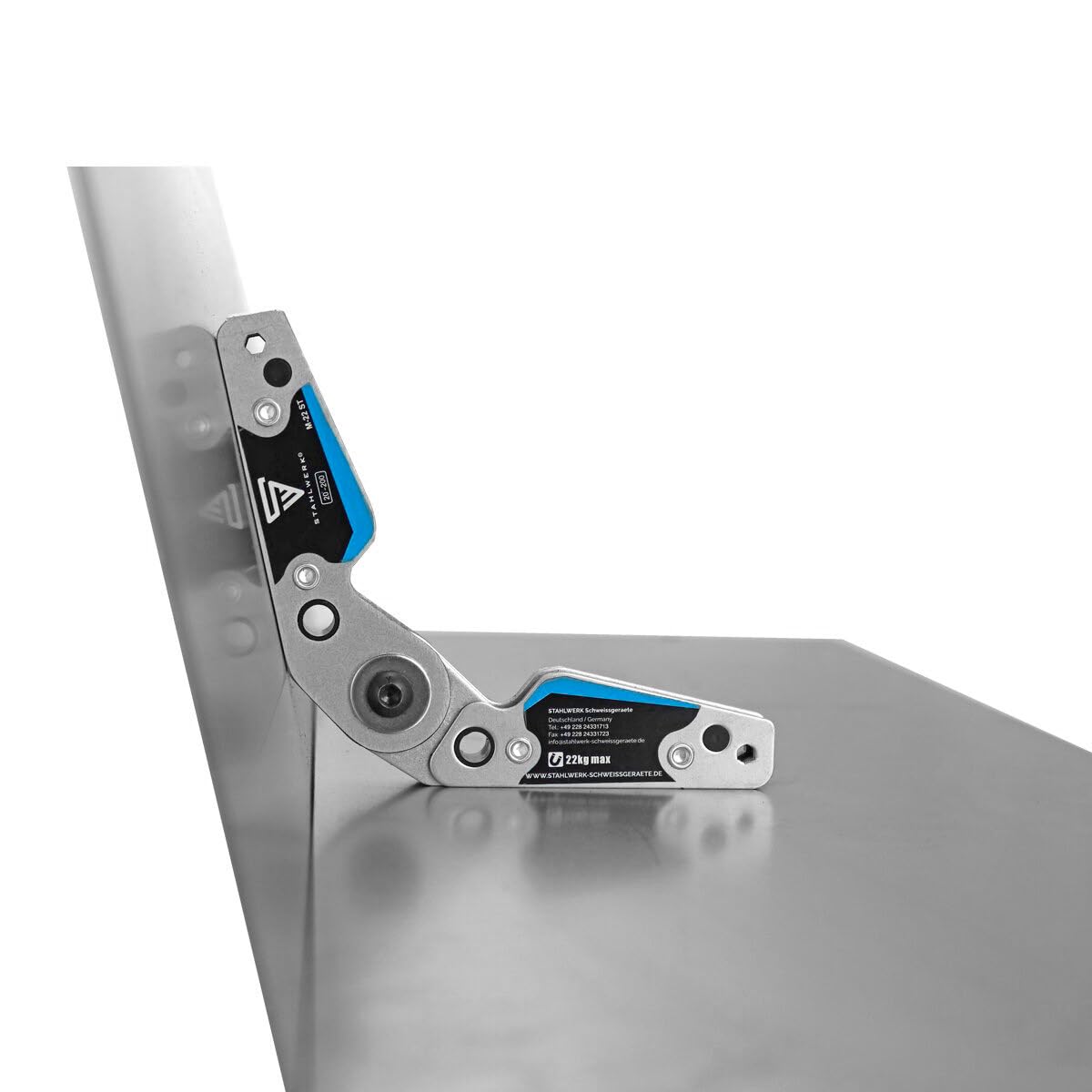 Piccolo Magnete Per Saldatura 9 Libbre Angolo Retto Supporto Quadrato - Foto 8