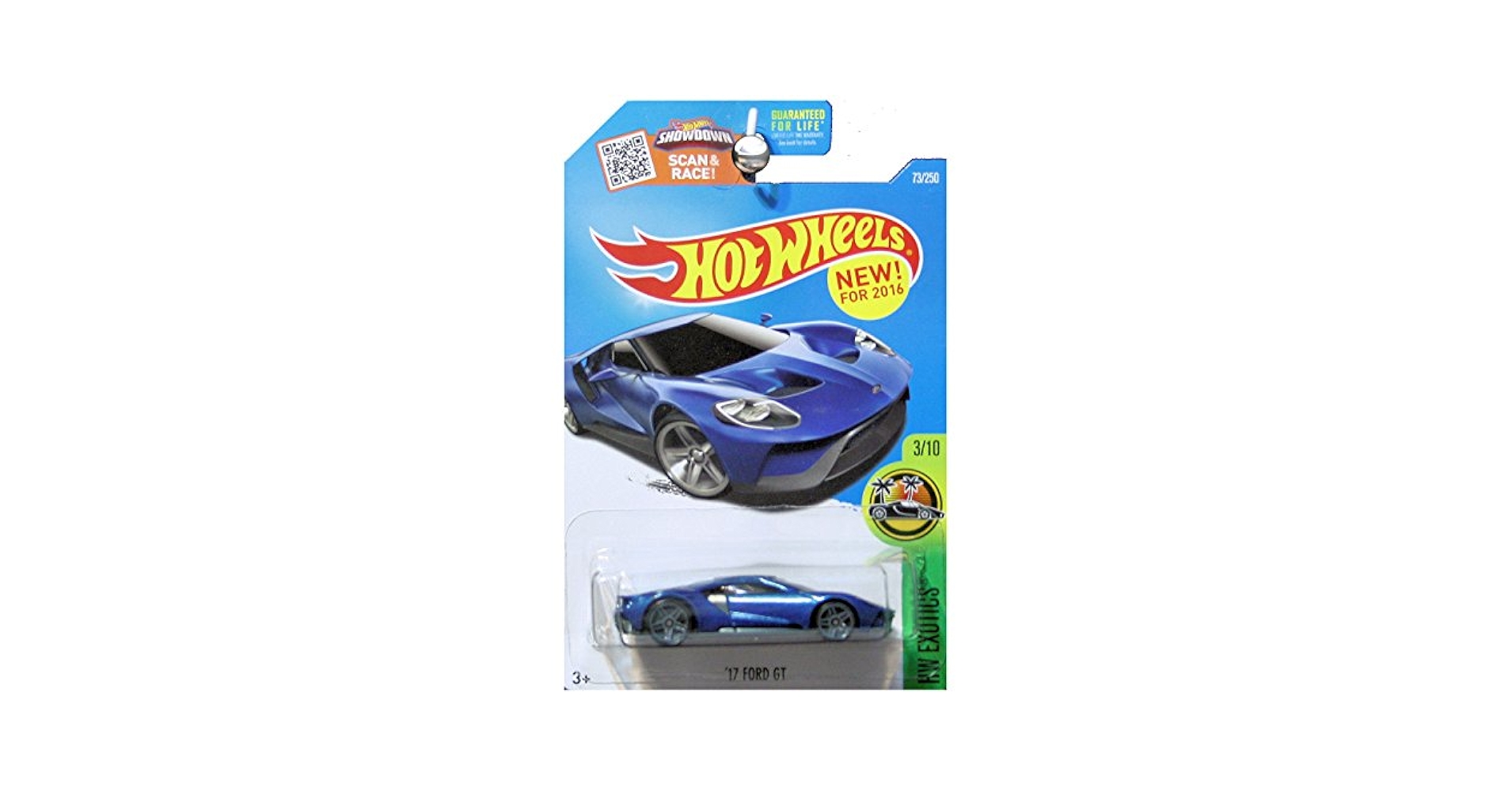 Amazon.com: Hot Wheels 2016 HW Exotics '17 Ford GT 73/250