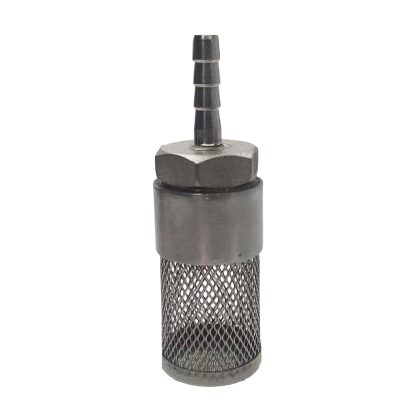 HGENAHGTF Garden Irrigation Car Washing Aquariums Filter Stainless Steels Barbs Filter with Meshes for Pumps and Hose End Fitting Garden Irrigation Car Washing Aquariums