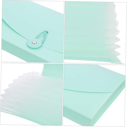 Miniatura 5 de Tofficu Carpeta Bolsa de órgano Revista Archivo Titular de Acordeón Billetera de Acordeón Billetes Carpeta de Archivo de Bolsillo Carpetas de