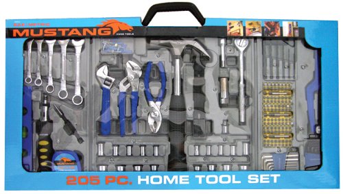 Set de herramientas para el hogar Great Neck 205 piezas