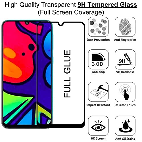 Image of FAD-E Tempered Glass Screen Protector Guard for Samsung Galaxy M34 5G / F34 5G (Transparent)