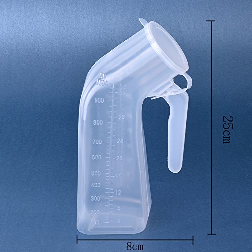 Gloveleya Male Urinals for Men Portable Plastic Urinal Travel Pee