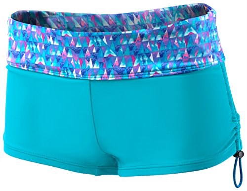 Short de sport TYR Mini anti-frottement Lunetta Active taille haute fitness