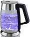 Ovente Glass Electric Kettle, Fast Boiling with Temperature Control and Keep Warm on EACH Temperature Setting, 1.8L, Auto Shut-Off and Boil-Dry Protection, BPA Free (KG660S)