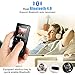 AGPTEK 16GB MP3 Player Bluetooth with Loud Speaker, Metal Lossless Music Player Supports FM Radio Recording, Expandable Up to 128GB, Black M16S