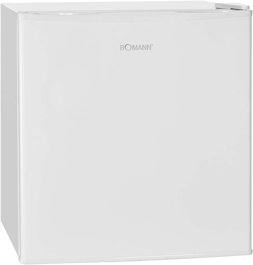 Bomann® KB 7346 - Mini frigorifero da 42 l, piccolo frigorifero silenzioso da 39 dB, minibar con porta intercambiabile, 51 x 45 x 45 cm, colore: Bianco Bomann® KB 7346 - Mini frigorifero da 42 l, piccolo frigorifero silenzioso da 39 dB, minibar con porta intercambiabile, 51 x 45 x 45 cm, colore: Bianco
