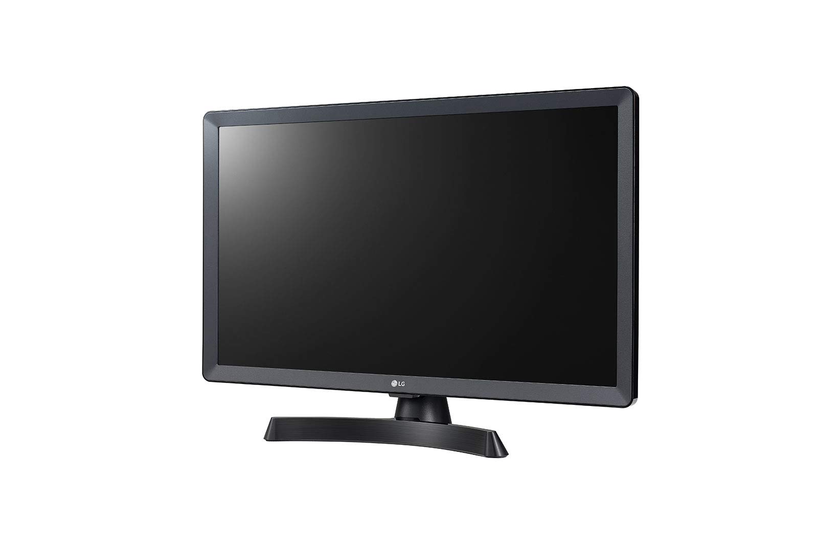 LG 24TL510S-​PZ - Monitor Smart TV de 61cm (24") con pantalla LED HD (1366x768, 16:​9, DVB-​T2/​C/​S2, WiFi, Miracast, 10 W, 2xHDMI 1.4, 1xUSB 2.0, Óptica) Color Negro