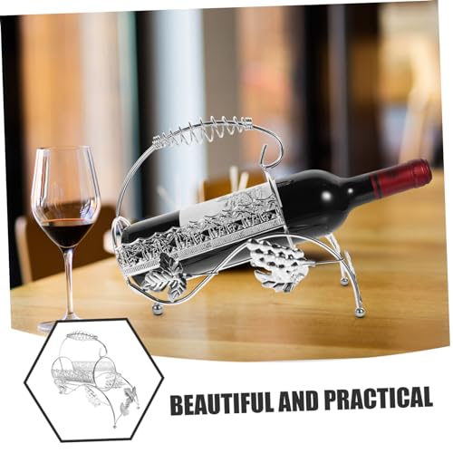 Soporte metálico para botella de vino CHILDWEET miniatura 4