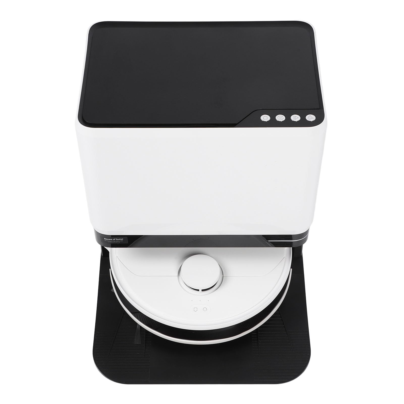aqxreight Aspirapolvere Robot per Pulizia Automatica del Mop, Base Autosvuotante, Doppi Mop Rotanti, con Copertura di 2.152 piedi², Mappatura Rapida, Pianificazione del Percorso per (Spina