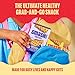 Smash Foods Toasties Variety 3 Pack – Healthy Whole Wheat Toaster Pastries Strawberry, Blueberry, Grape – No Refined Sugar, Real Fruit Filling – 9 Pastries Total – Non-GMO, Simple Real Ingredients