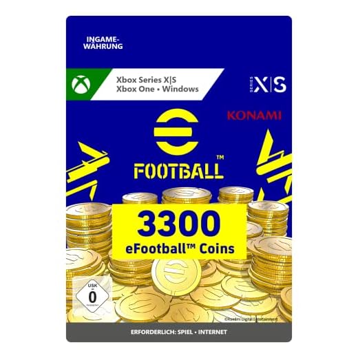 eFootball : Coin 3300 | Xbox & Windows 10 - Download Code